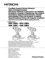 Hitachi WH 14 DL Manuale del proprietario