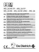 DeDietrich MS 24 MI FF Istruzioni per l'uso