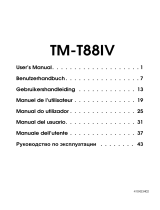 Epson TM-T88IV Manuale del proprietario