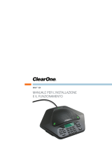 ClearOne MAX EX / MAXAttach Manuale utente