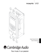 Cambridge Audio INCOGNITO LK10 Manuale utente