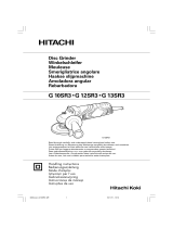 Hitachi G 13 SR3 Manuale del proprietario