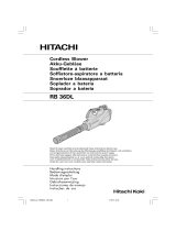 Hitachi RB36DL Manuale del proprietario