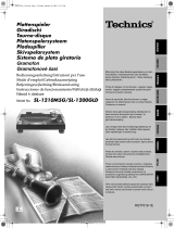 Technics SL-1200GLD Manuale del proprietario