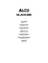 Alto BLACK 15SUB Manuale utente
