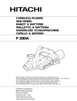 Hitachi P 20DA Manuale del proprietario