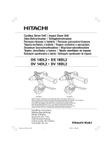 Hitachi DS 18DL2 Manuale del proprietario