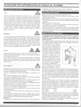 Cebora 945 Plasma Prof 120 Manuale utente