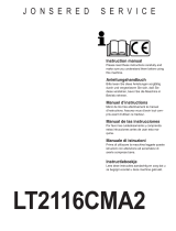 Jonsered LT 2116 CMA2 Manuale del proprietario