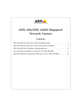 Axis 206M Manuale utente