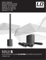 LD MAUI 5 Ultra Portable Column PA System Manuale utente