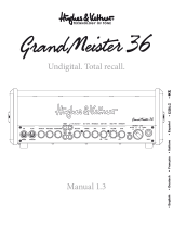 Hughes & Kettner GrandMeister 36 Manuale utente