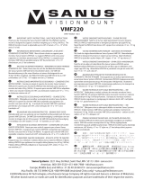 Sanus Systems VMF220 Manuale utente