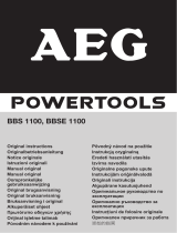AEG BBSE 1100 Manuale del proprietario