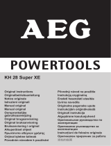 AEG KH 28 SUPER XE Manuale del proprietario