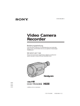 Sony CCD-TR3100E Manuale del proprietario