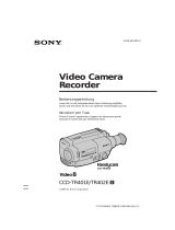 Sony CCD-TR402E Manuale del proprietario