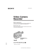 Sony CCD-TRV12E Manuale del proprietario