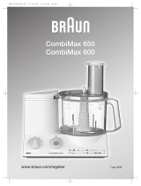 Braun CombiMax 600, 650 type 3205 Manuale del proprietario