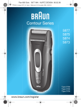 Braun 5877, 5875, 5874, 5873, Contour Series Manuale utente