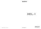 Sony XEL-1 Manuale del proprietario