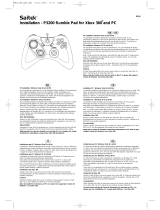 Saitek P3200 Rumble Pad for Xbox 360 PC Manuale del proprietario