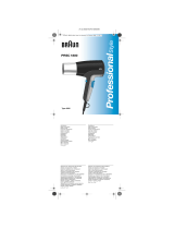 Braun 3522 PRSC1800 Professional Style Manuale utente