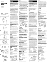 Sony pfr v1 Manuale del proprietario