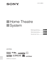 Sony HT-FS1 Manuale del proprietario