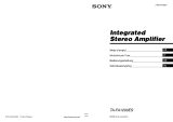 Sony TA-FA1200ES Manuale del proprietario