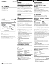 Sony AC-LS5 Manuale del proprietario