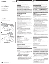 Sony AC-LS5K Manuale del proprietario