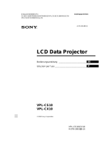 Sony VPL-CX10 Manuale del proprietario