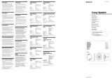Sony XS-F693G Manuale del proprietario
