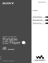 Sony D-NE730 Manuale del proprietario