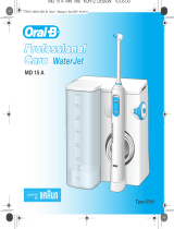 Braun MD15A, Professional Care WaterJet Manuale utente