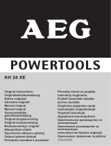AEG KH 24 XE Manuale del proprietario