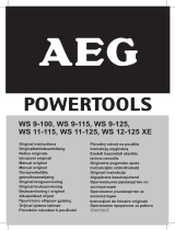 AEG WS 12-125 XE Manuale del proprietario