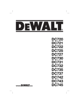 DeWalt DC720KA Manuale del proprietario
