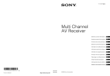 Sony STR-DA5500ES Manuale del proprietario