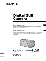 Sony DSC-P5 Manuale del proprietario