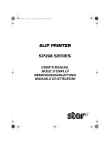 Star Micronics SP298MD Manuale utente