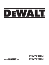 DeWalt DW722KN Manuale del proprietario