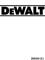 DeWalt DW680 Manuale utente