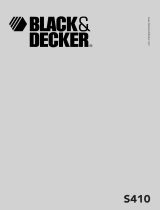 BLACK+DECKER s 410 scumbuster Manuale del proprietario