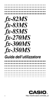 Casio fx-270MS Manuale utente