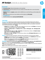 HP Deskjet Ink Advantage 2540 All-in-One Printer series Manuale del proprietario
