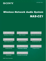 Sony NAS-CZ1 Manuale del proprietario