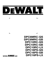 DeWalt DPC10RC Manuale utente