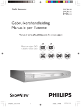 Philips DVDR616/00 Manuale utente